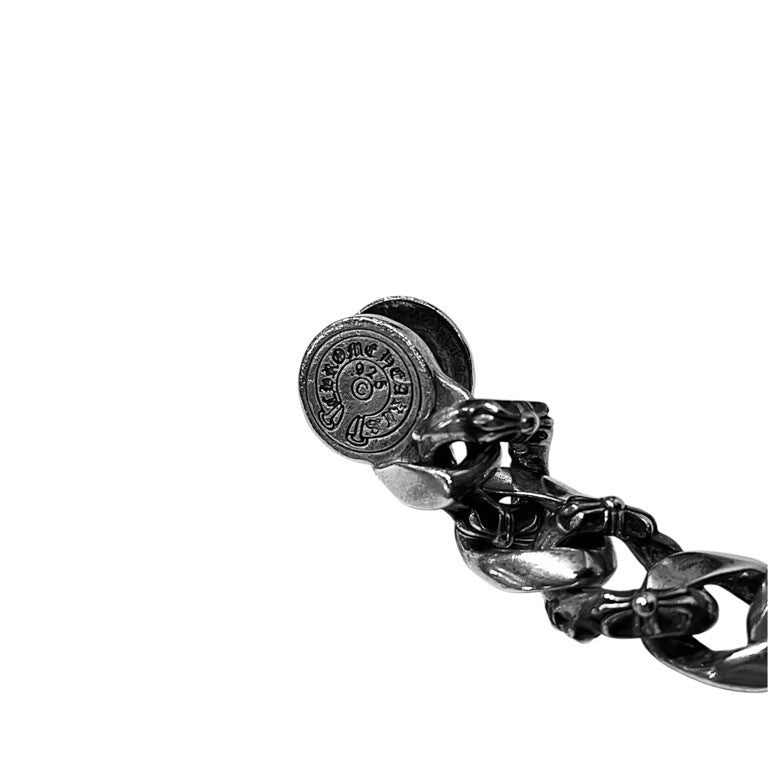 CHROME HEARTS CHROME HEARTS FNCY CHN LNK Crip Bracelet ファンシーチェーンリンククリップブレスレット 中期 90年代後期 1990s SILVER 925 SV バングル アクセサリー クロムハーツ シルバー メンズ