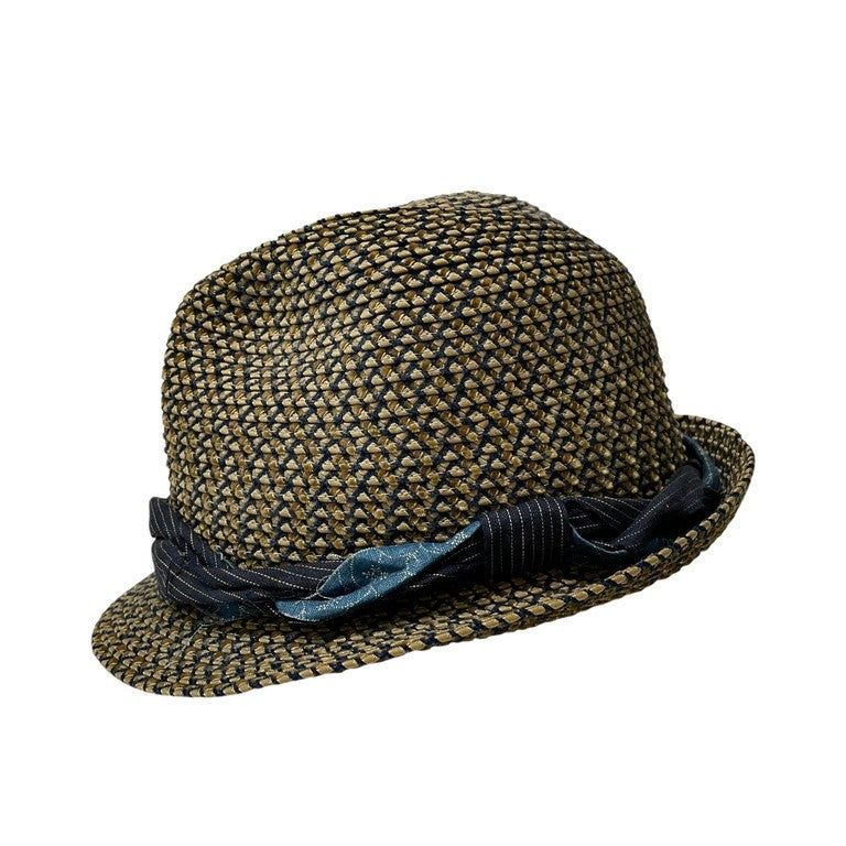 KAPITAL 14AW ベルベットブレード フェドーラHAT ハット フレンチリネンリボンハット 中折れハット ヘッドウェア 帽子 Archive キャピタル K1412XH309