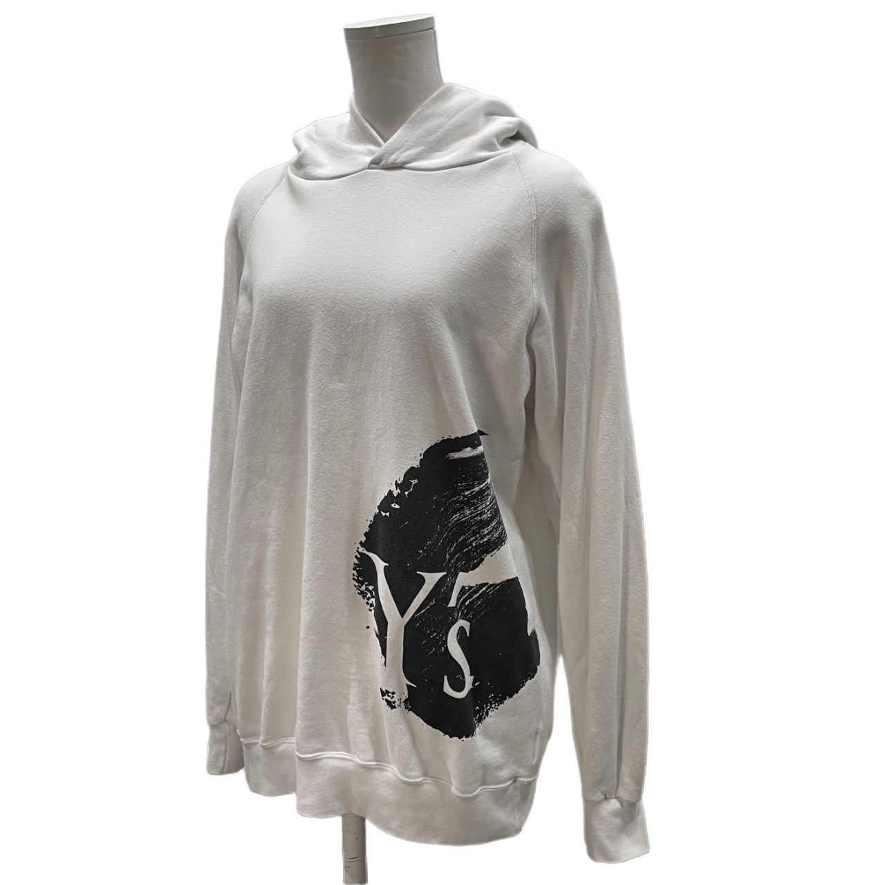 Y's ロゴプリントスウェットプルオーバーフーディ パーカー トップス アウター Yohji Yamamoto Femme ワイズ ヨウジヤマモトファム レディース
