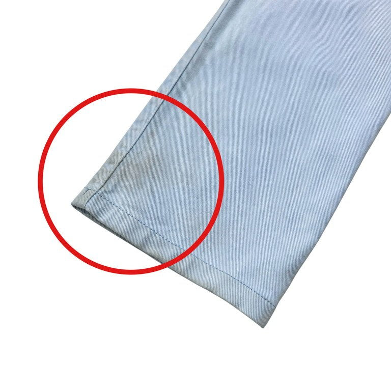 Maison Margiela 10 16SS アイスブルーストレッチデニム5ポケットパンツ ボトムス ジーンズ メゾンマルジェラ メンズ