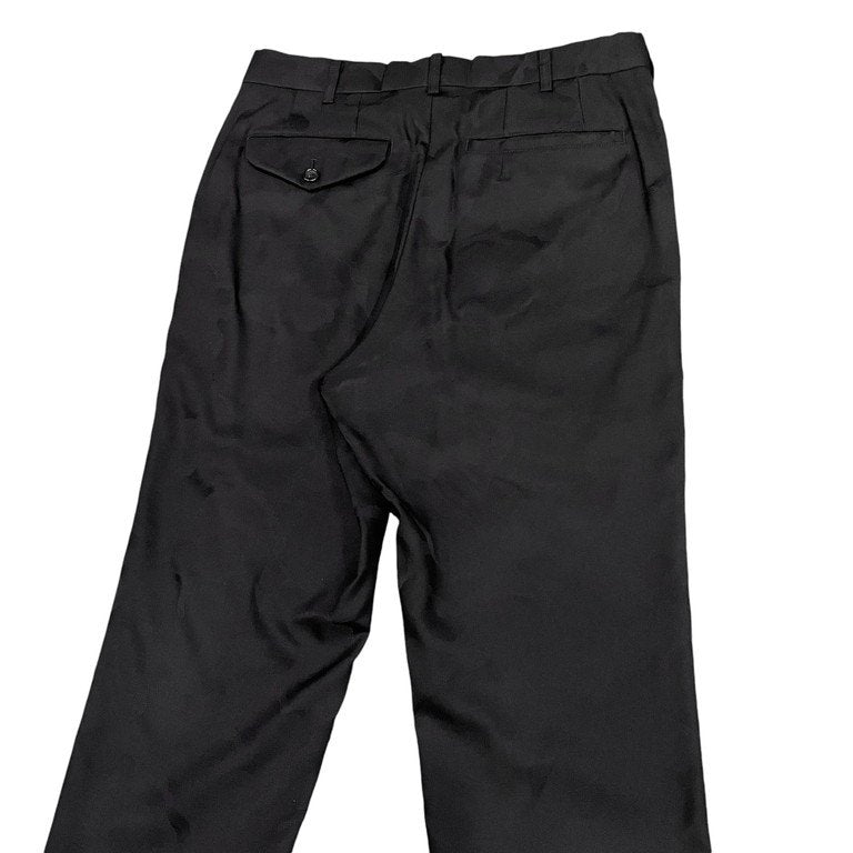 COMME des GARCONS 07AW ウールシルクシャドーカモフラージュジャカードテーパードパンツ 迷彩 ボトムス CDG コムデギャルソン レディース