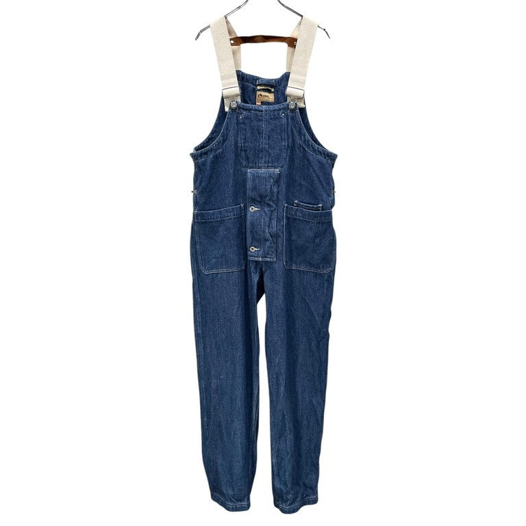Nigel Cabourn LYBRO 21SS NAVAL DUNGAREE DENIM デニムカバーオール size50 トップス ボトム ミリタリー ワーク ツールポケット フックボタン ジャパンデニム ナイジェルケーボン メンズ