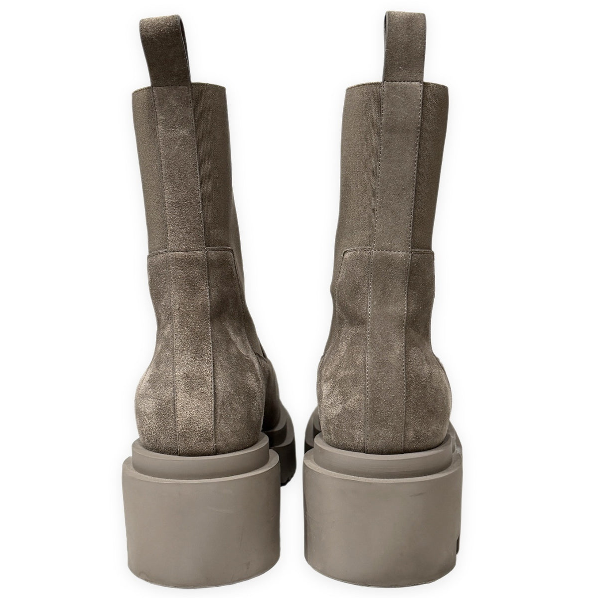 Rick Owens 25AW BEATLE BOGUN スエードレザー ビートル ボウガン スウェード サイドゴア ブーツ シューズ 厚底 靴 クツ RU02E1832LVS 定価253,000円 リックオウエンス メンズ