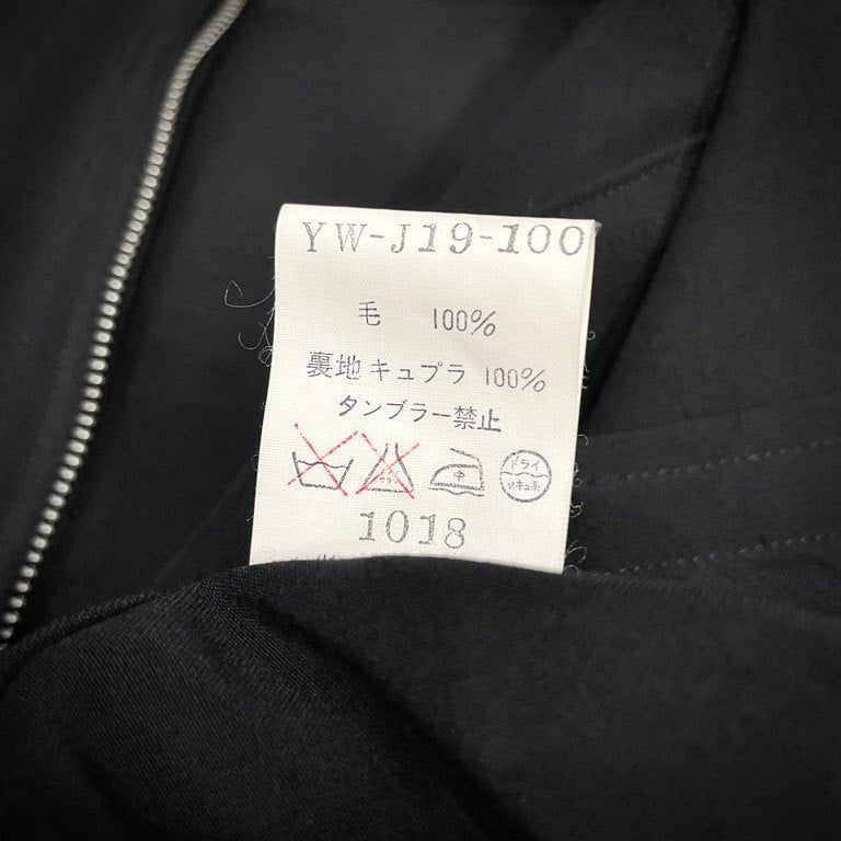 Y's ウールギャバジンダブルポケットショートトラッカージャケット ブルゾン コート Archive 90s 00s Yohji Yamamoto