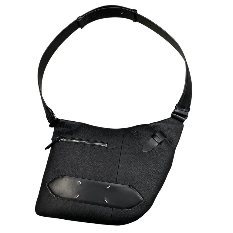 Maison Martin Margiela 5AC グレインレザー ショルダーバッグ ボディバッグ 定価246,400円 未使用 SB1WG0017 P4746 メゾンマルジェラ メンズ レディース ユニセックス