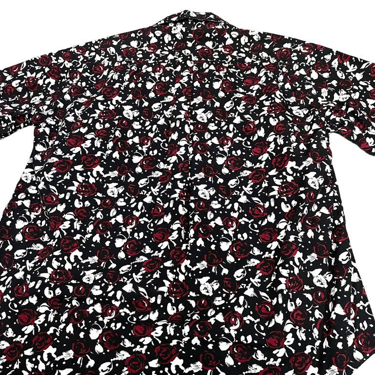 Y's for men ローズプリントオープンカラーシャツ 半袖 花柄 開襟 Archive 90s Yohji Yamamoto