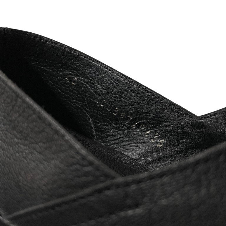 GIORGIO ARMANI グレインレザースリッポンシューズ ドライビング 短靴 ブーツ ローファー クツ ジョルジオアルマーニ メンズ