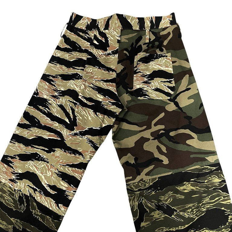 S'YTE Yohji Yamamoto 20SS マルチカモフラージュパッチワークハイウエストミリタリーワイドパンツ ボトムス 迷彩 未使用タグ付き サイト ヨウジヤマモト メンズ レディース ユニセックス