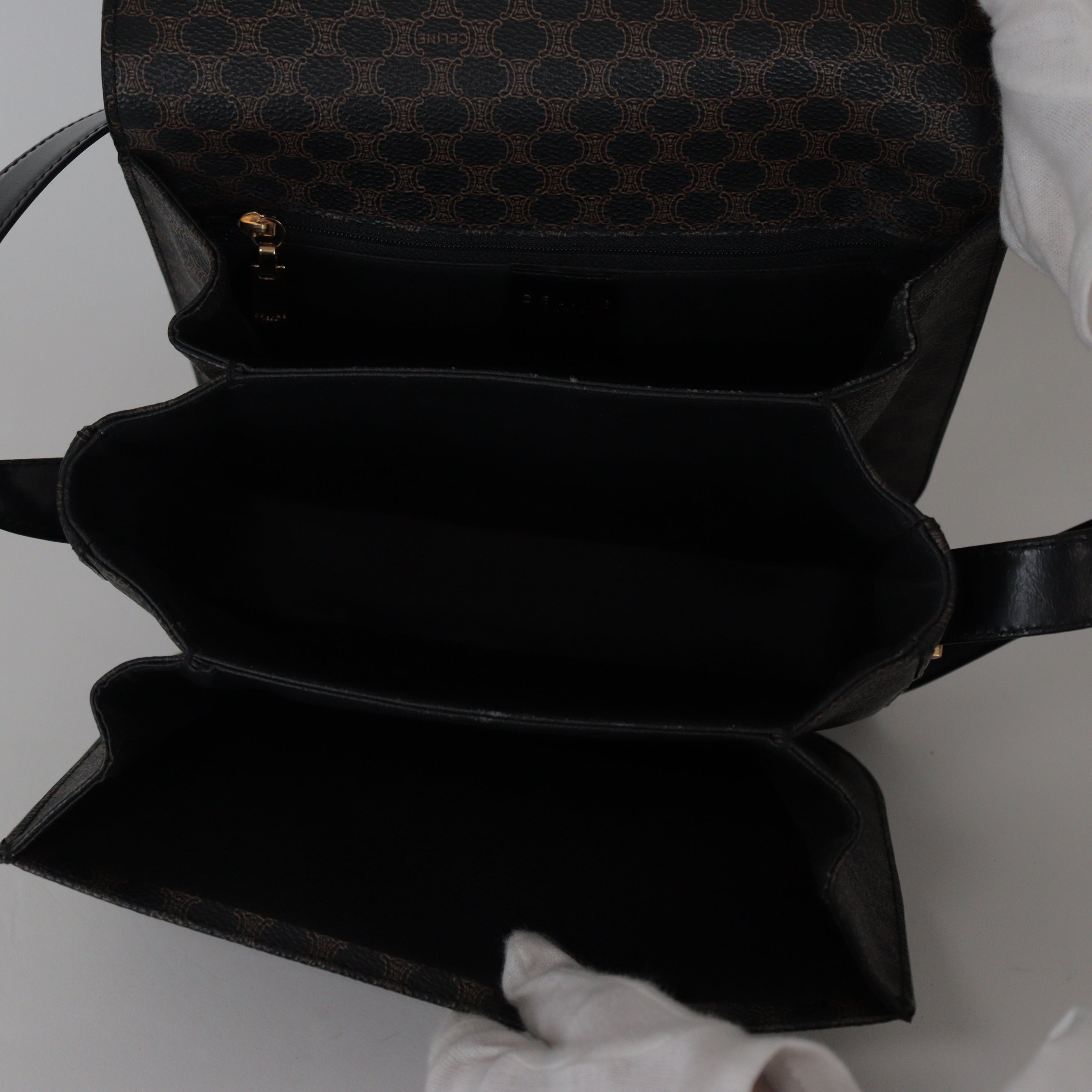 CELINE ショルダーバッグ 馬車 マカダム