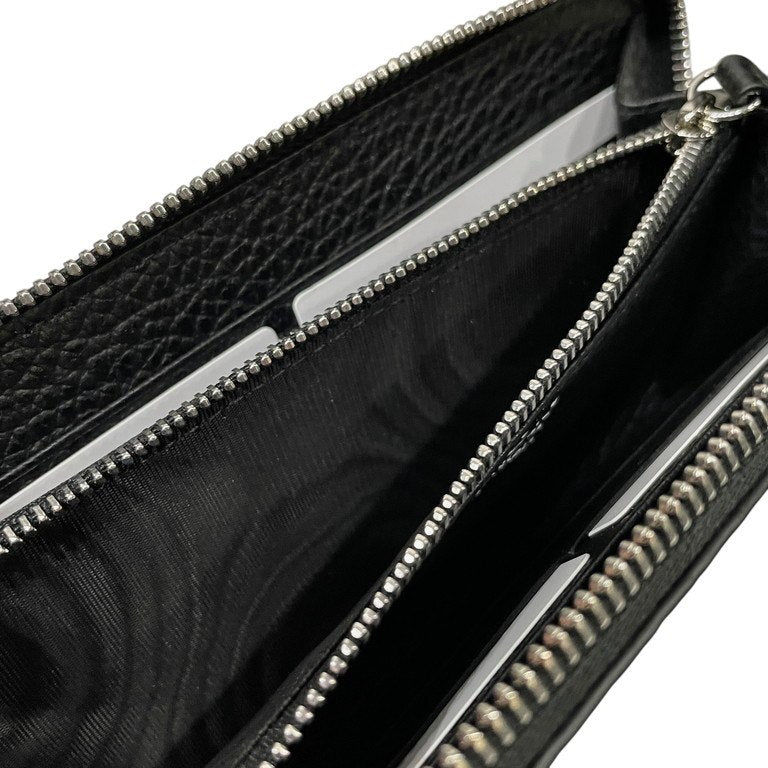 Maison Margiela 4ステッチ グレインレザー ジップアラウンド ラウンドファスナー ロングウォレット 長財布 S56UI0110 P4455 定価111,100円 未使用 メゾンマルジェラ メンズ レディース ユニセックス