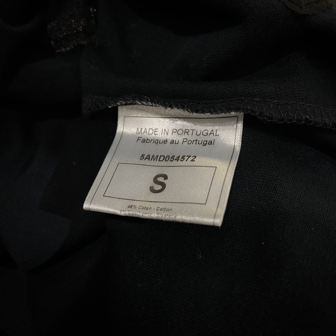 John Galliano 蝶々刺繍フリルタンクトップ ノースリーブカットソー Tシャツ トップス Archive ジョンガリアーノ レディース