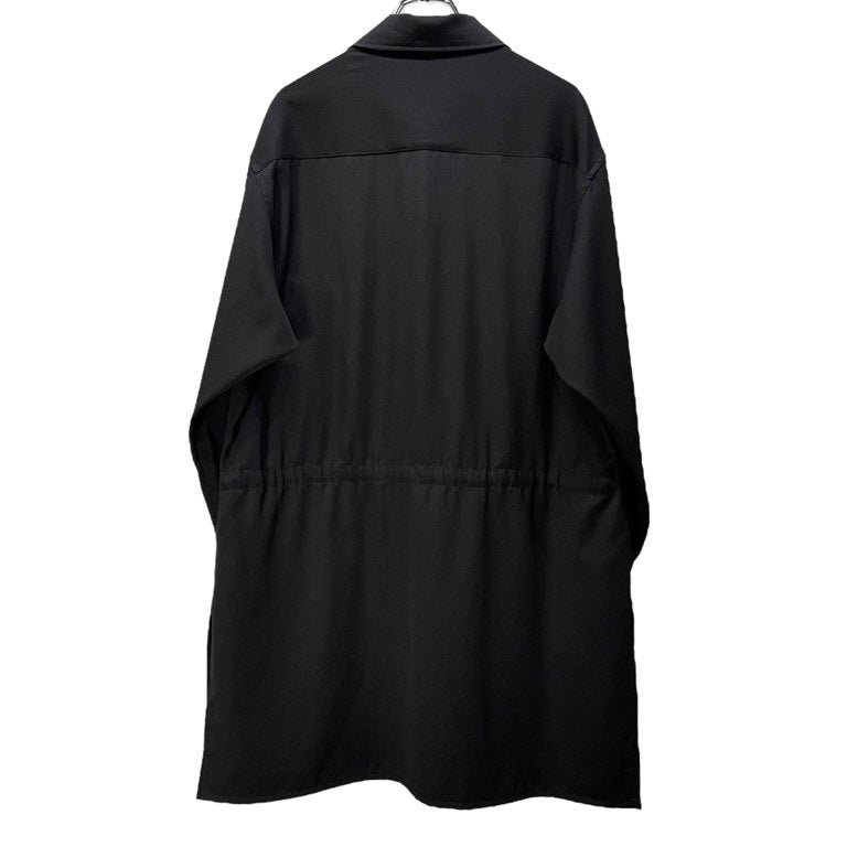 Yohji Yamamoto Pour Homme 22AW WOOL GABARDINE FASTENER BLOUSON ウールギャバジンファスナーロングブルゾン ジャケット コート シャツ Archive ヨウジヤマモトプールオム メンズ