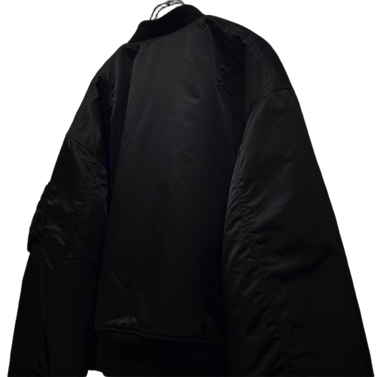 SAINT MICHAEL 24AW NO DAMEGE MA-1 ノーダメージナイロンボンバージャケット ブルゾン コート アウター リバーシブル SM-YS1-0000-063 定価144,100円 SAINT Mxxxxxx セントマイケル メンズ