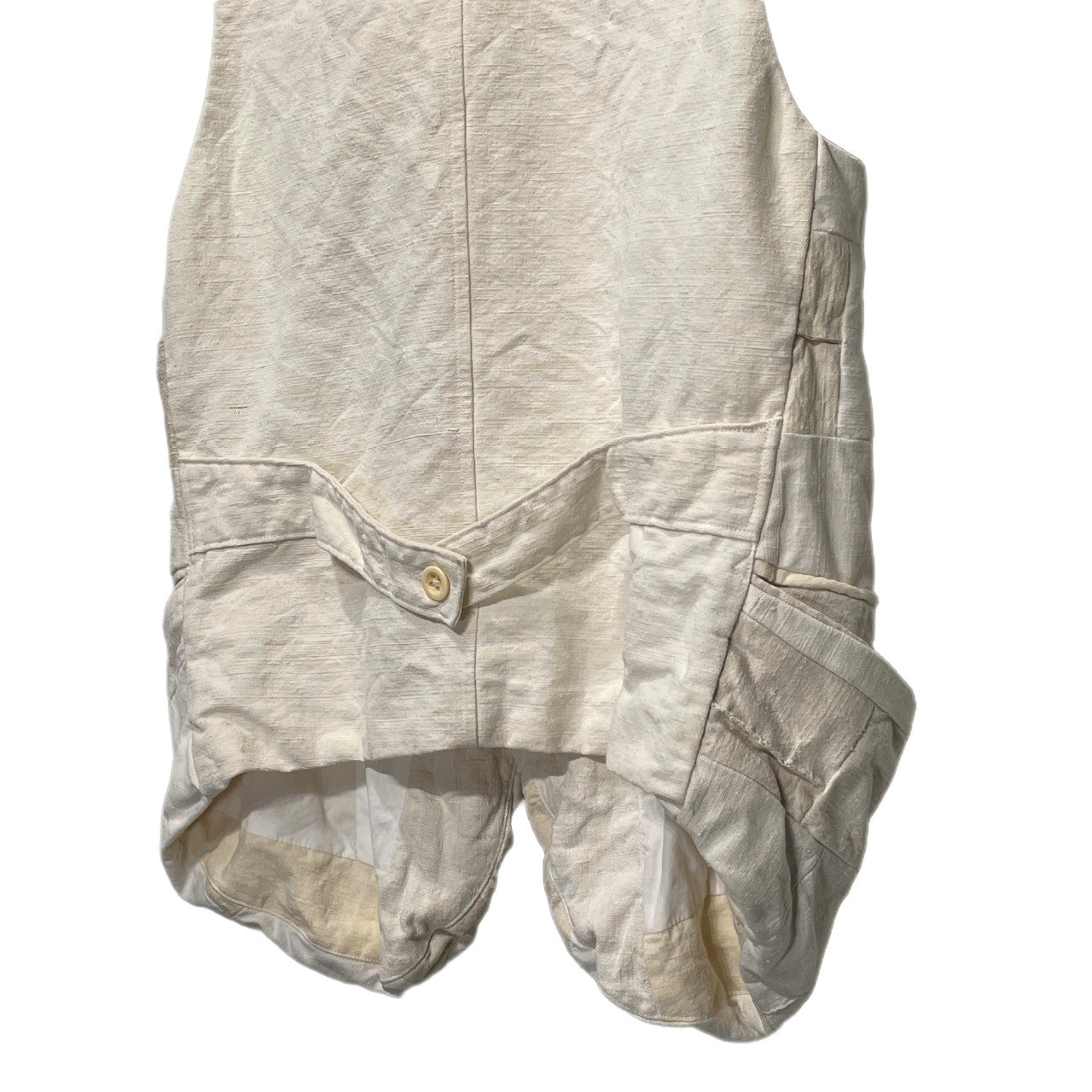 Andrew Driftwood Doggy Bag WaistCoat ヴィンテージリネンパッチワークベスト ノースリーブ ジャケット トップス アウター アンドリュードリフトウッド メンズ レディース ユニセックス