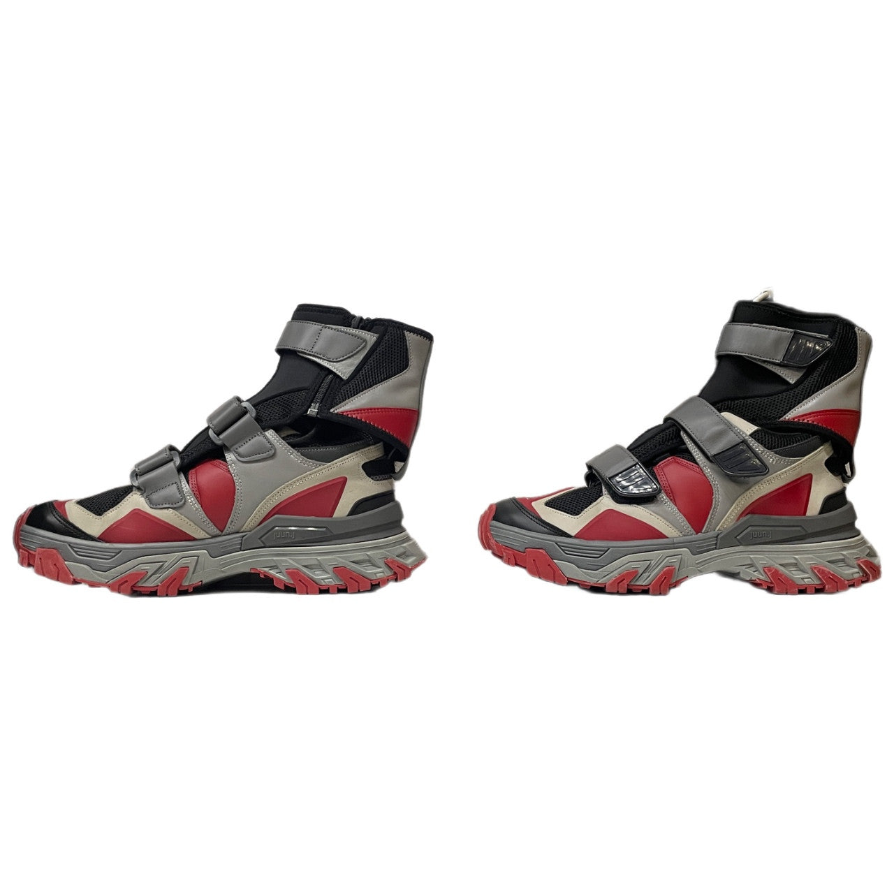 Juun.J 23AW Extended Trainer Shoes アタッチメントパーツボリュームソールスニーカー シューズ 靴 クツ レッグカバー 厚底 ダッドスニーカー 定価95,700円 ジュンジー メンズ