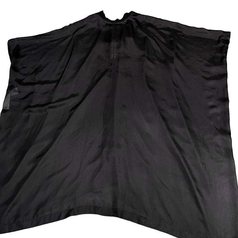 Rick Owens 24SS SL PONCHO FLIGHT シルクポンチョフライトジャケット LIDO LOOK12 コレクションモデル 希少 レア コート 国内入荷極少 定価235,400円 未使用タグ付 付属品完備 ハンガー RR01D3904SH リックオウエンス メンズ