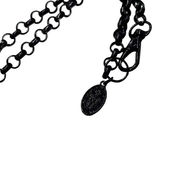 Jean Paul GAULTIER クロスロザリオチェーンネックレス 一点物 激レア 希少 Archive 90s 00s JPG 未使用 十字架 磔刑 ペンダント アクセサリー ジャンポールゴルチエ メンズ レディース ユニセックス