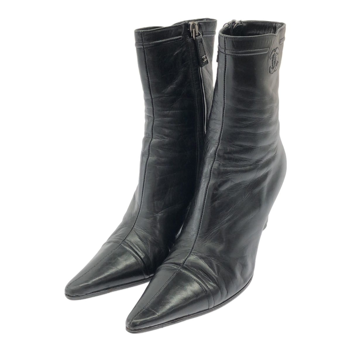 CHANEL CHANEL ショートブーツ