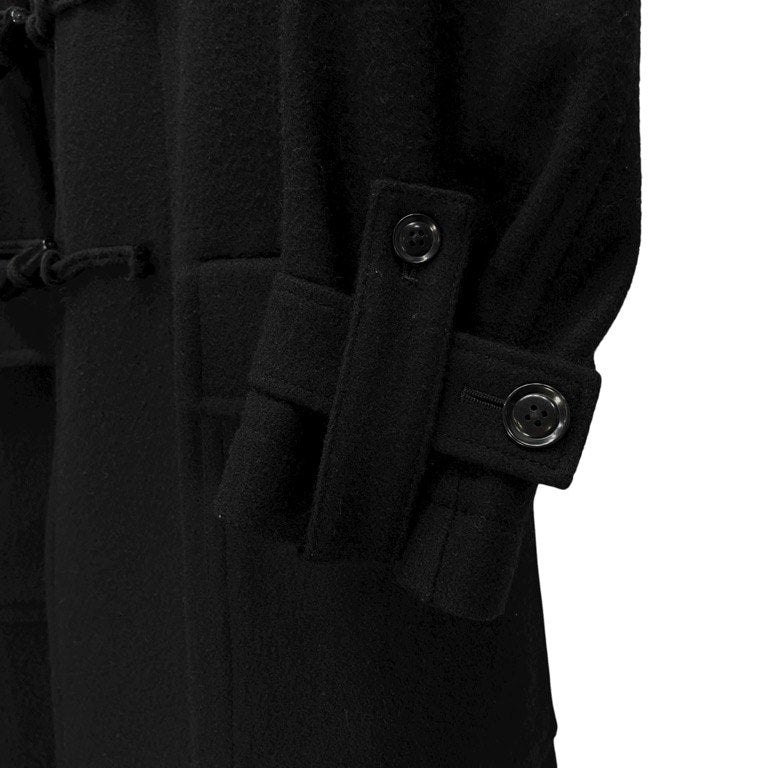 Ground Y 19AW ウールモッサトグルボタンロングコート ダッフル アウター Yohji Yamamoto グラウンドワイ ヨウジヤマモト メンズ レディース ユニセックス