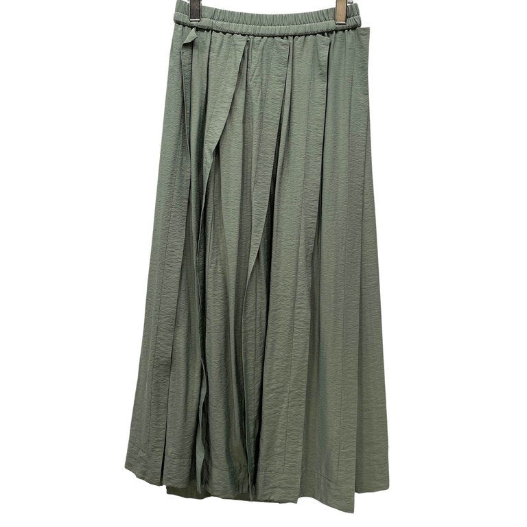 Vivienne Westwood RED LABEL 21SS タックプリーツサイドスリットイージーロングスカート パンツ ボトムス ドローストリング ヴィヴィアンウエストウッド レッドレーベル レディース