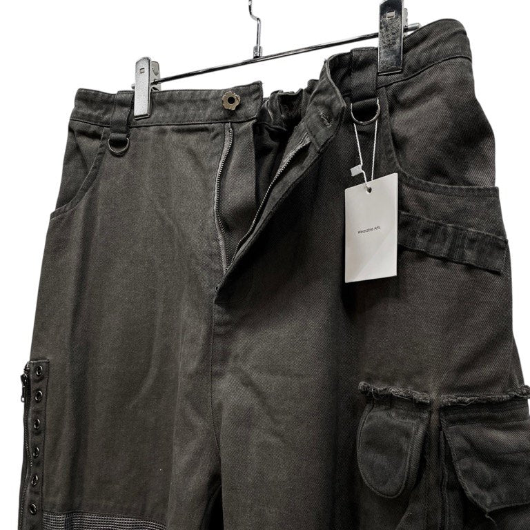 UNDERWATER Scavenger Heavyduty Multi プロダクトダイマルチポケットボンテージカーゴパンツ 製品染め テクノ テック ベルト ボトムス 未使用タグ付き アンダーウォーター メンズ