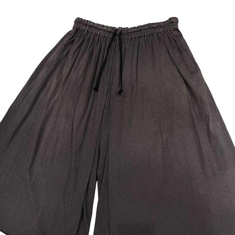 S'YTE Yohji Yamamoto 18SS コットンレーヨン天竺クロップド袴パンツ ハカマ ボトムス ドローストリング イージー ヨウジヤマモト サイト メンズ レディース ユニセックス