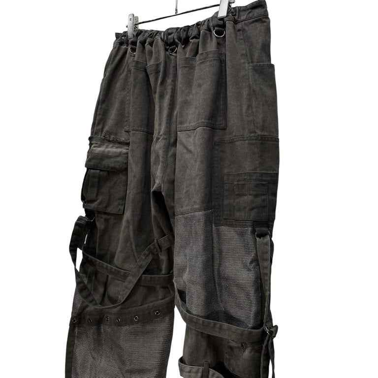 UNDERWATER Scavenger Heavyduty Multi プロダクトダイマルチポケットボンテージカーゴパンツ 製品染め テクノ テック ベルト ボトムス 未使用タグ付き アンダーウォーター メンズ