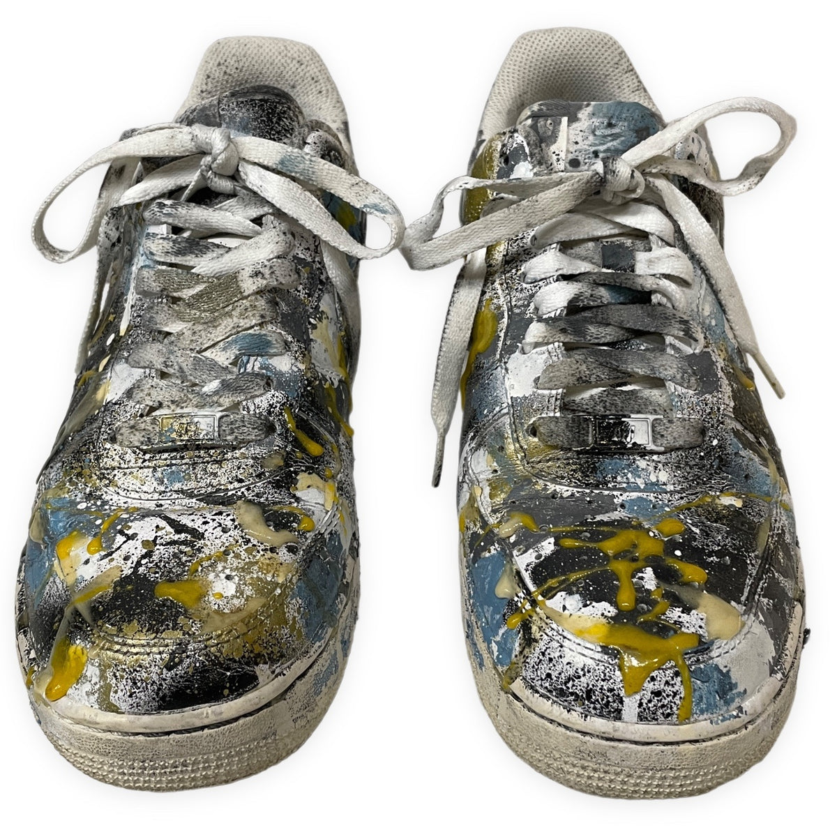 CILANDSIA NIKE AIR FORCE 1 ハンドペイントローカットスニーカー シューズ 靴 クツ ペンキ 27cm チランドシア メンズ