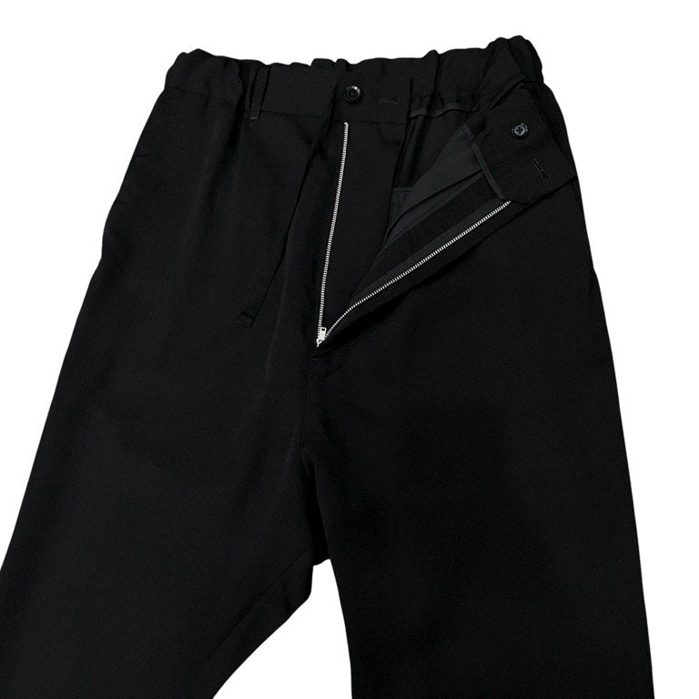 Yohji Yamamoto Pour Homme 12AW ウールギャバジンウエストゴムシャーリングサルエルイージーパンツ ボトムス Archive ヨウジヤマモトプールオム メンズ