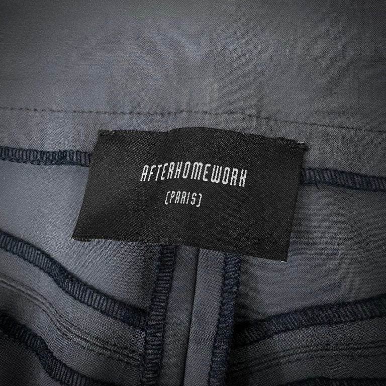 AFTERHOMEWORK 19SS コットンテーピングボンテージパンツ ベルト テープ ボトムス アフターホームワーク メンズ