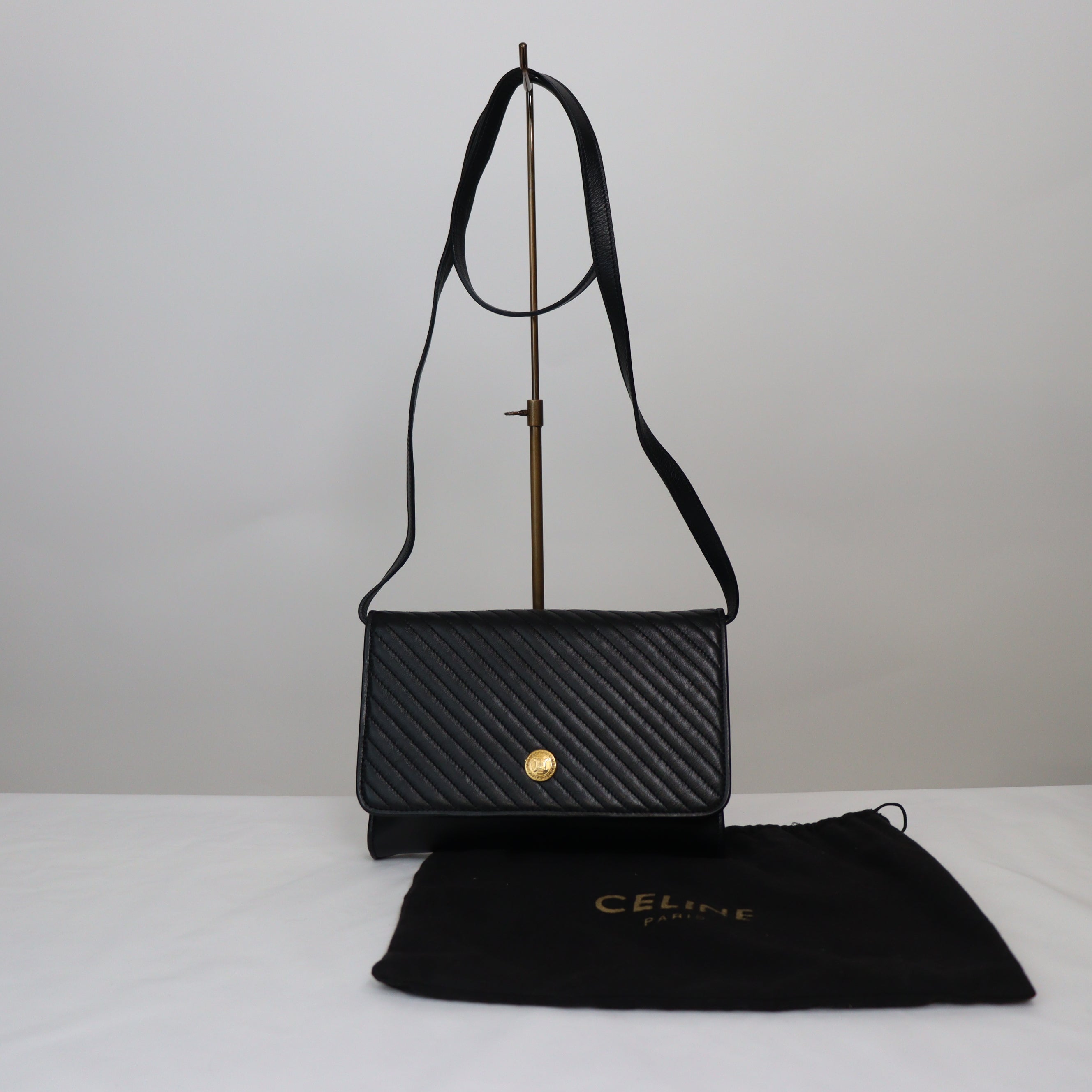 CELINE レザー 2WAYバッグ