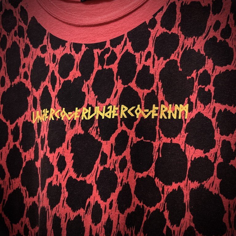 UNDERCOVERISM 03SS レオパードロゴプリント空環ノースリーブカットオフTシャツ カットソー Archive SCAB期 トップス アンダーカバー アンダーカバイズム メンズ