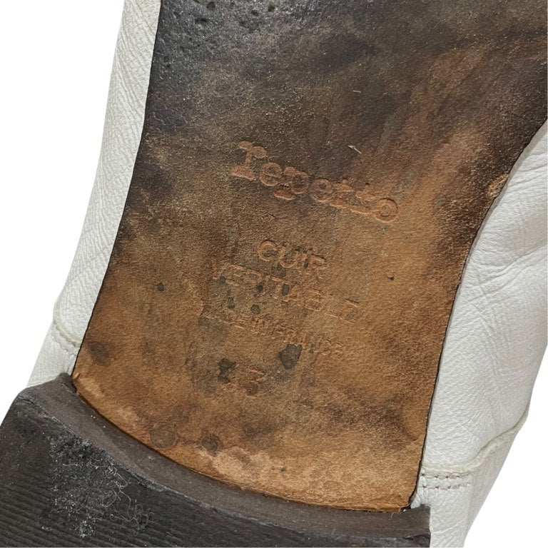 Yohji Yamamoto × repetto レザーレースアップフラットシューズ ブーツ 短靴 クツ 43 ヨウジヤマモト レペット メンズ