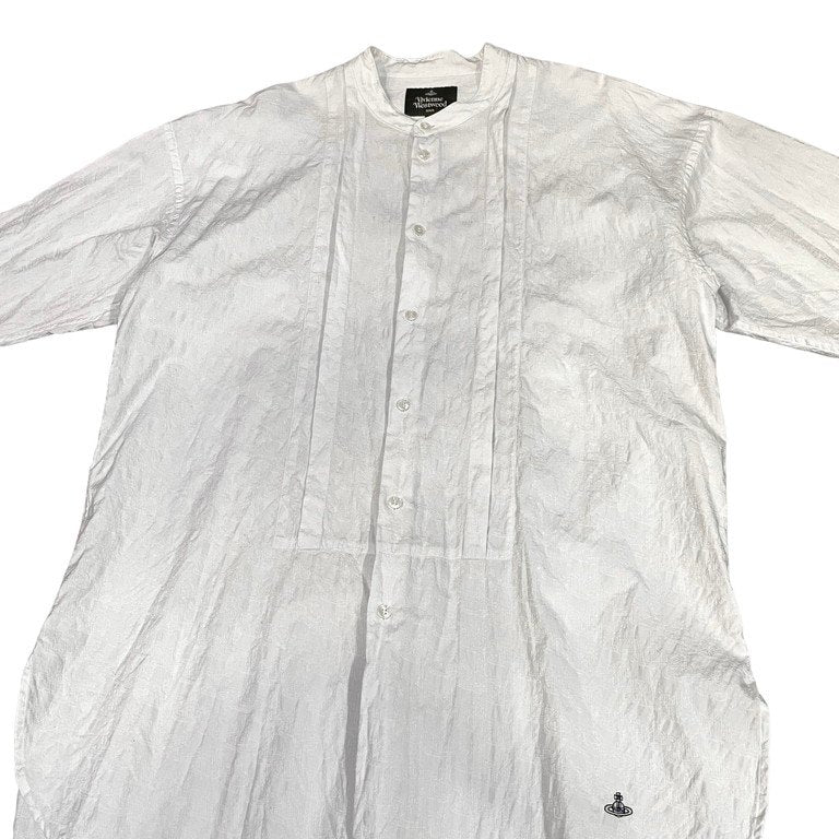 Vivienne Westwood MAN 21SS オーブジャカードバンドカラーオーバーサイズブザムシャツ