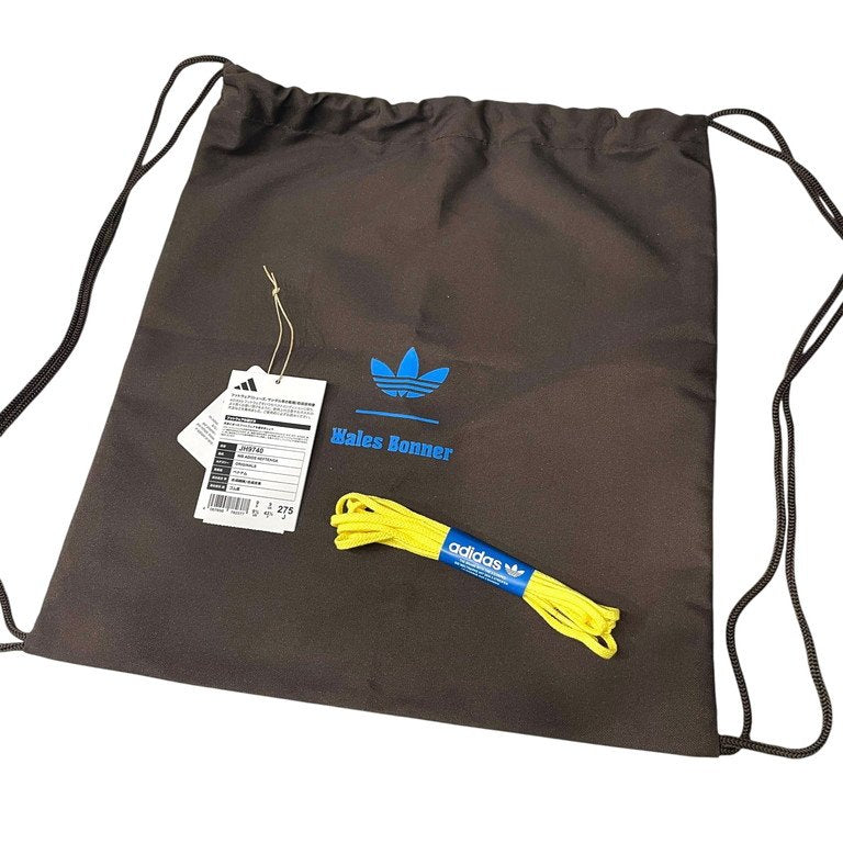 adidas x Wales Bonner 24SS Adios Neftenga ‘Yellow’ JH9740 アディオス ネフテンガ メッシュローカットスニーカー ランニングシューズ 靴 クツ 27.5cm 定価34,100円 ウェールズボナー アディダス メンズ