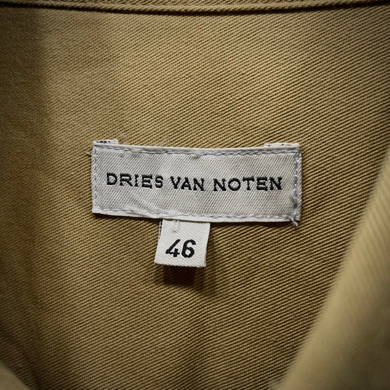 DRIES VAN NOTEN コットンギャバジンダブルポケットシャツ トップス ブラウス Archive 90 00s ライカ ドリスヴァンノッテン メンズ