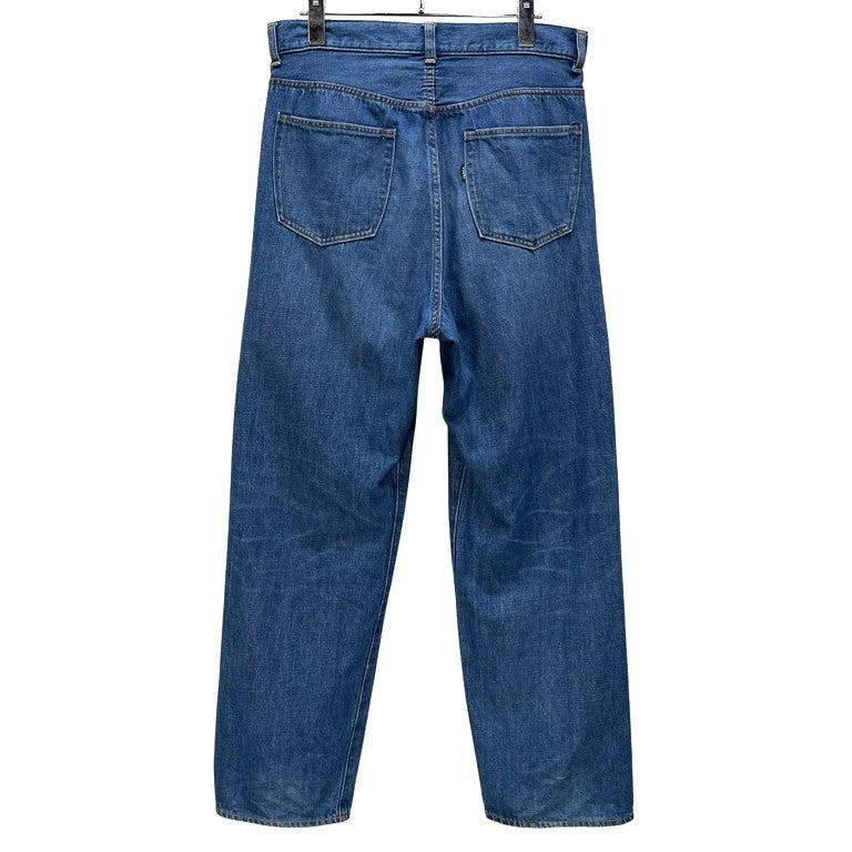 YAECA コットンリネンワイドストレートセルビッチデニムパンツ WIDE STRAIGHT DENIM 13-11U ボトム size 31 赤耳 ライトオンス ヤエカ メンズ レディース ユニセックス