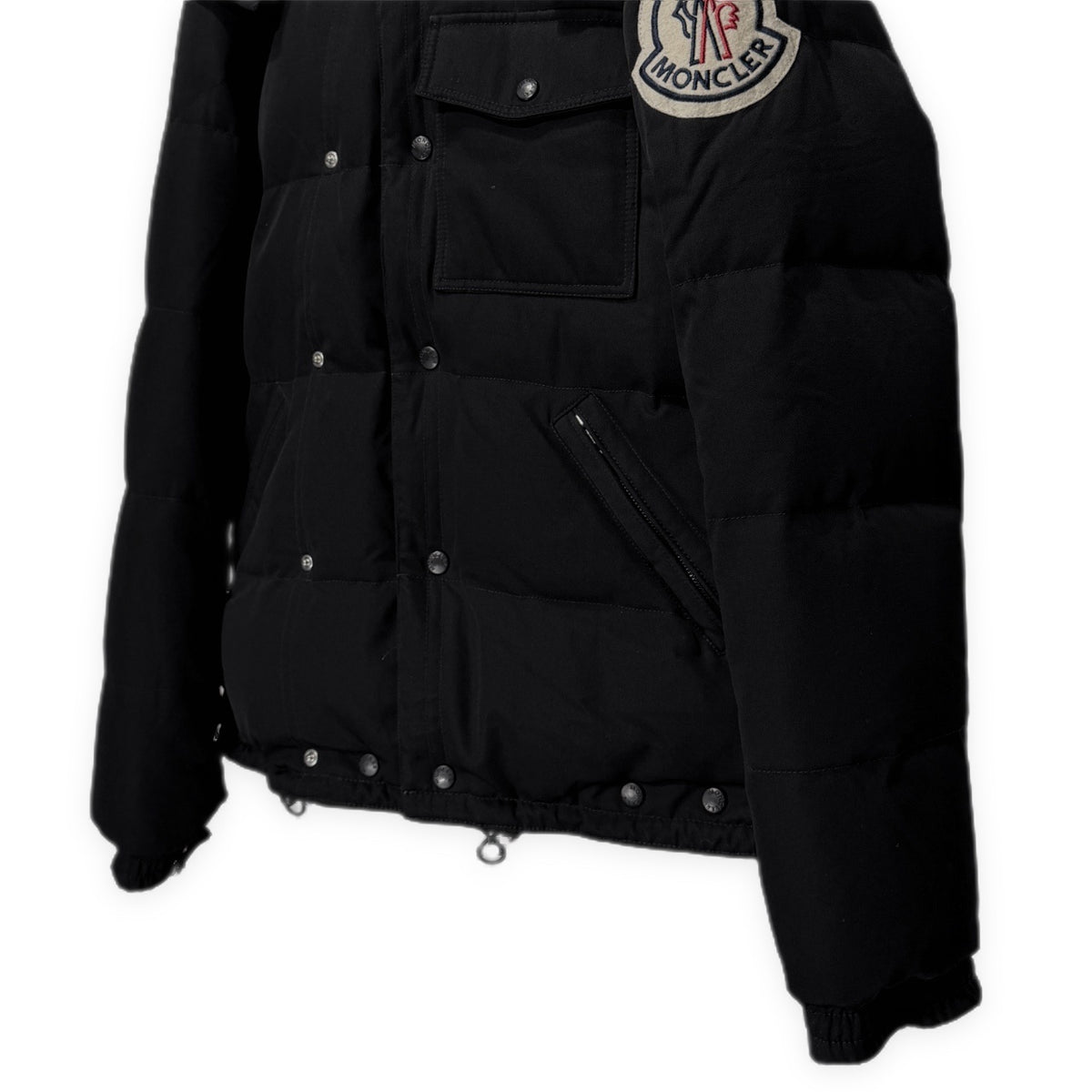 JUNYA WATANABE COMME des GARCONS MAN × MONCLER 06AW ウールギャバジン迷彩裏地ダウンジャケット ブルゾン コート アウター Archive カモフラージュ ジュンヤワタナベ コムデギャルソン マン モンクレール メンズ