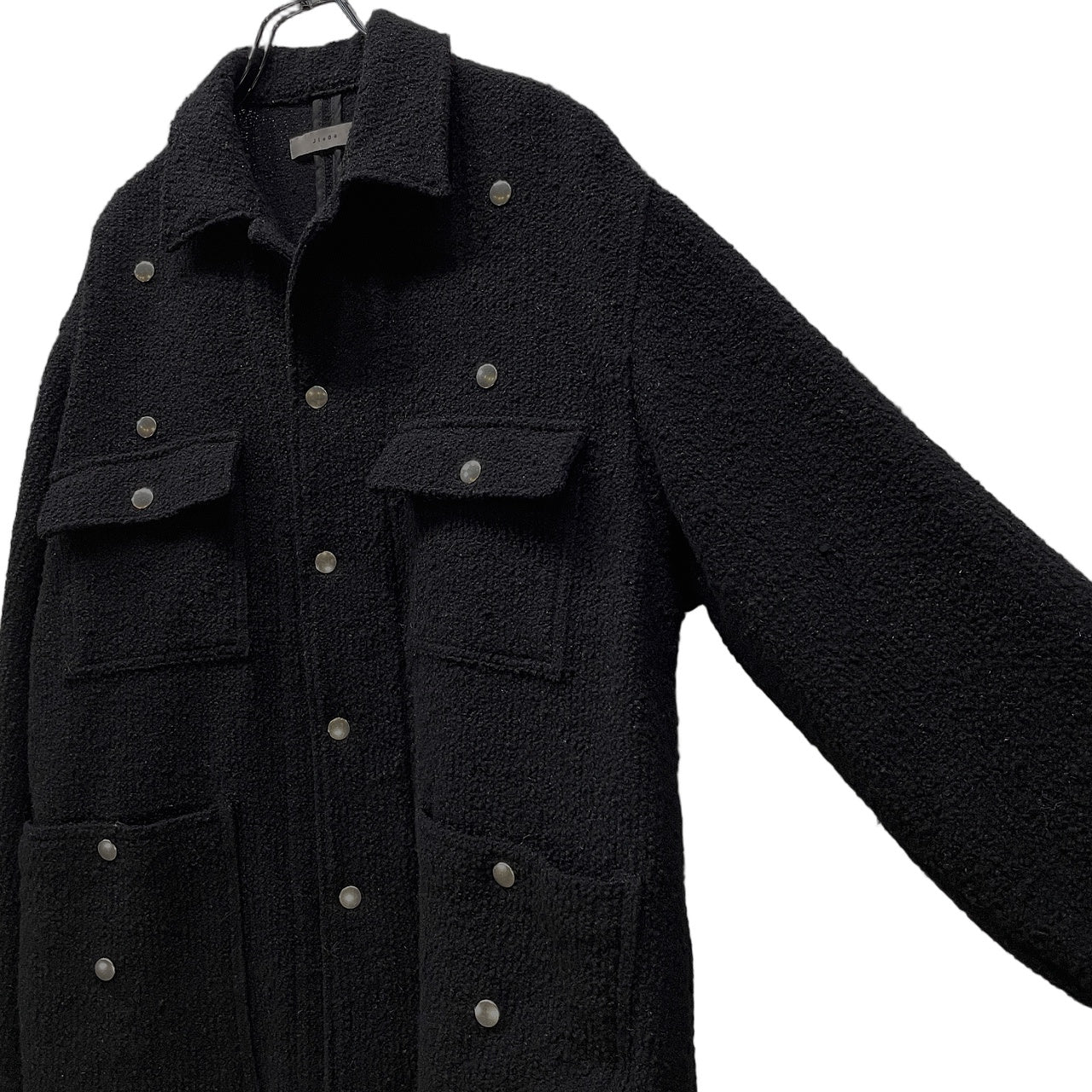 JieDa 22AW NAPPING WOOL COVERALLS ナッピングウールスナップボタンカバーオール ジャケット ブルゾン コート アウター 定価41,800円 ジエダ メンズ