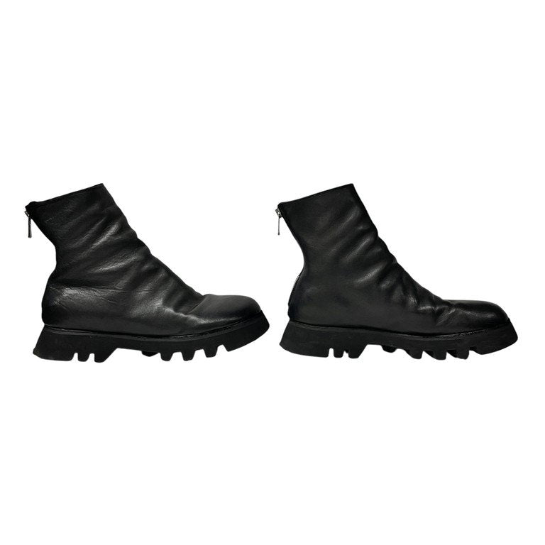 GUIDI ZO08V HORSE FULL GRAIN BLAKE ANKLE BACK ZIP BOOTS ホースレザーVi-Liteソールバックジップブーツ シューズ 靴 クツ 馬革 定価218,900円 グイディ メンズ