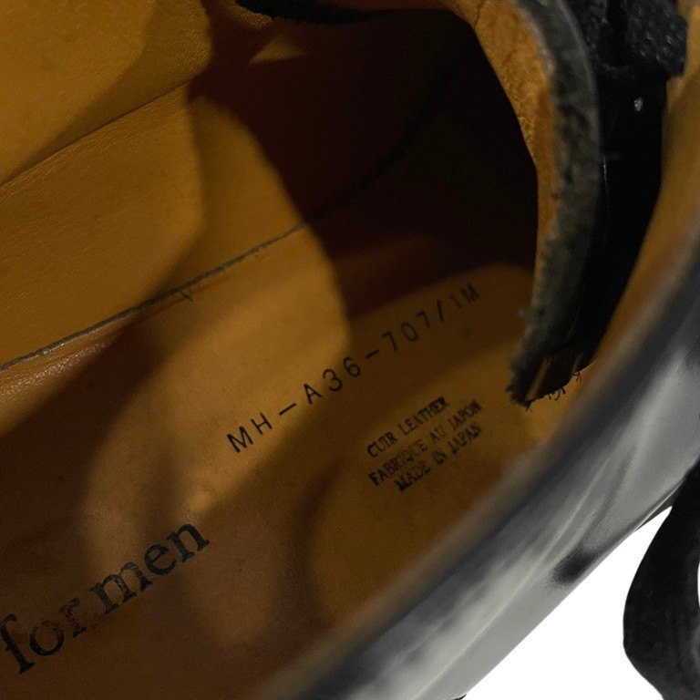 Y's for men レザー8ホールデミブーツ レースアップシューズ 靴 クツ Archive 90s Yohji Yamamoto Pour Homme ヨウジヤマモトプールオム ワイズフォーメン メンズ