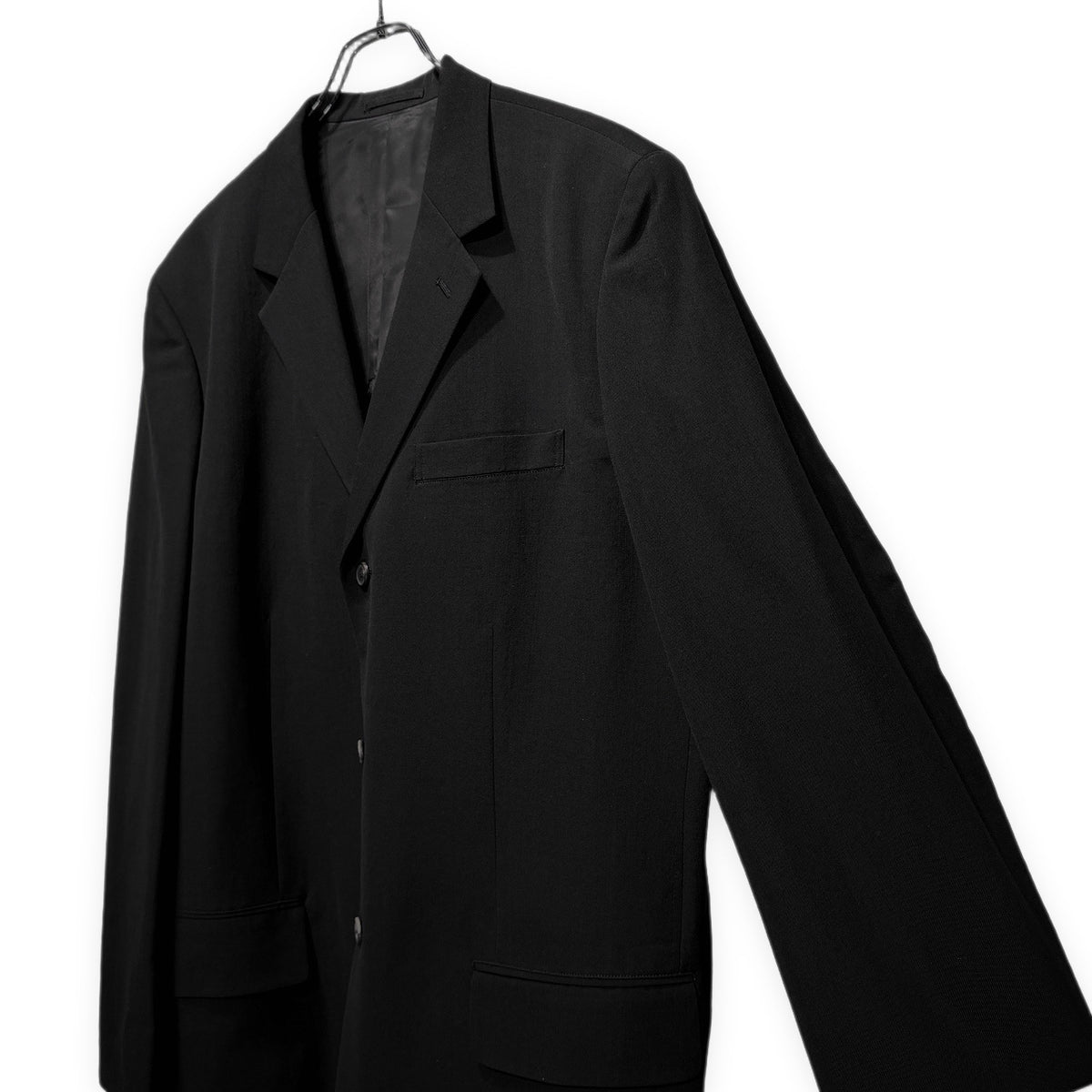 Y's for men ウールギャバジン3Bテーラードジャケット ブルゾン コート アウター Archive 90s Yohji Yamamoto Pour Homme ヨウジヤマモトプールオム ワイズフォーメン メンズ