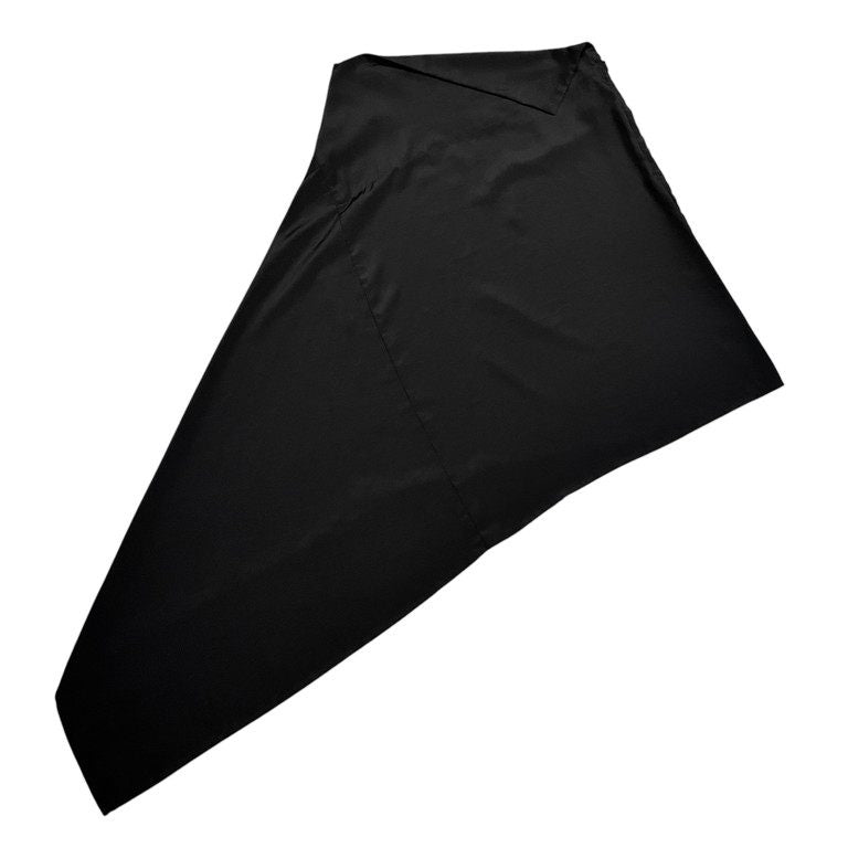 LIMI feu アシンメトリーカットサイドジップオーバースカート 巻き ボトムス パンツ Yohji Yamamoto Femme リミフゥ ヨウジヤマモト レディース