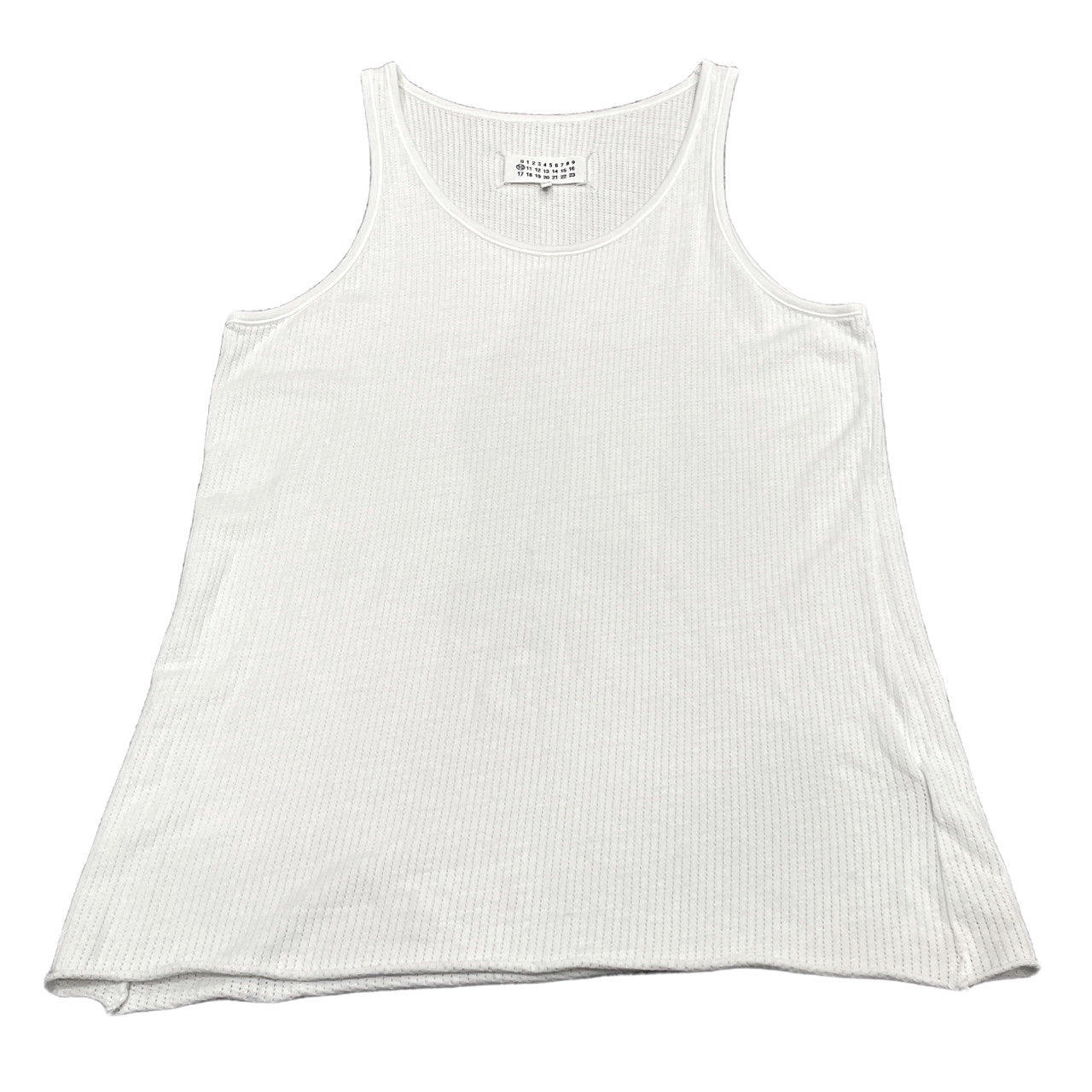 Maison Margiela 10 18AW カットオフタンクトップ ノースリーブカットソー Tシャツ Tee T-shirt トップス メゾンマルジェラ メンズ