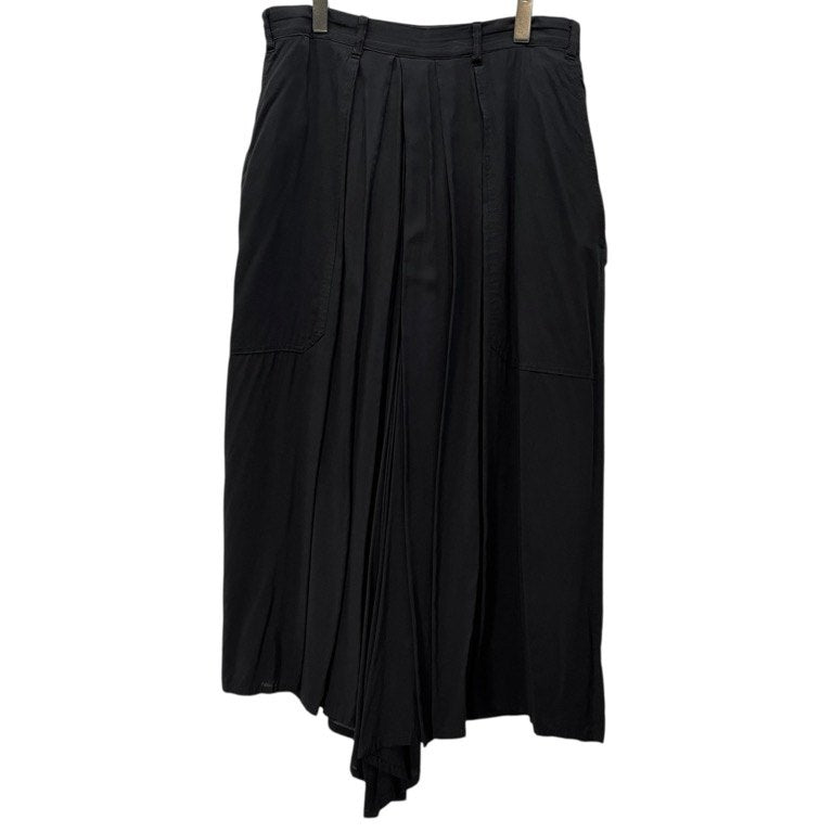 Yohji Yamamoto Pour Homme 20AW レーヨンローン袴パンツ ハカマ ワイド ボトムス Archive 名作 ヨウジヤマモトプールオム メンズ
