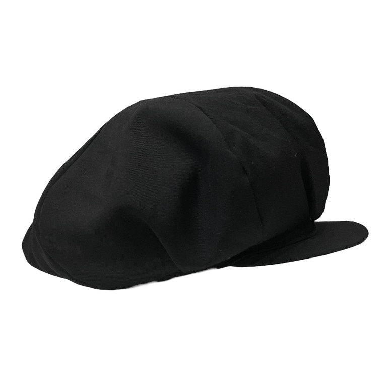 Yohji Yamamoto +NOIR 20AW ウールギャバジンショートブリムキャスケット