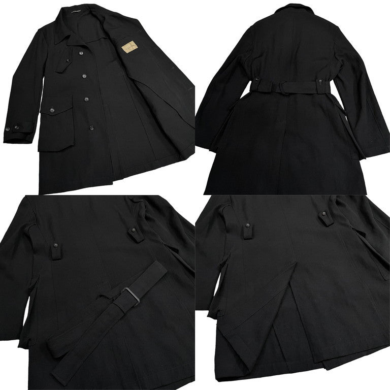 Y's for men オールドギャバジン4ポケットミリタリーコート