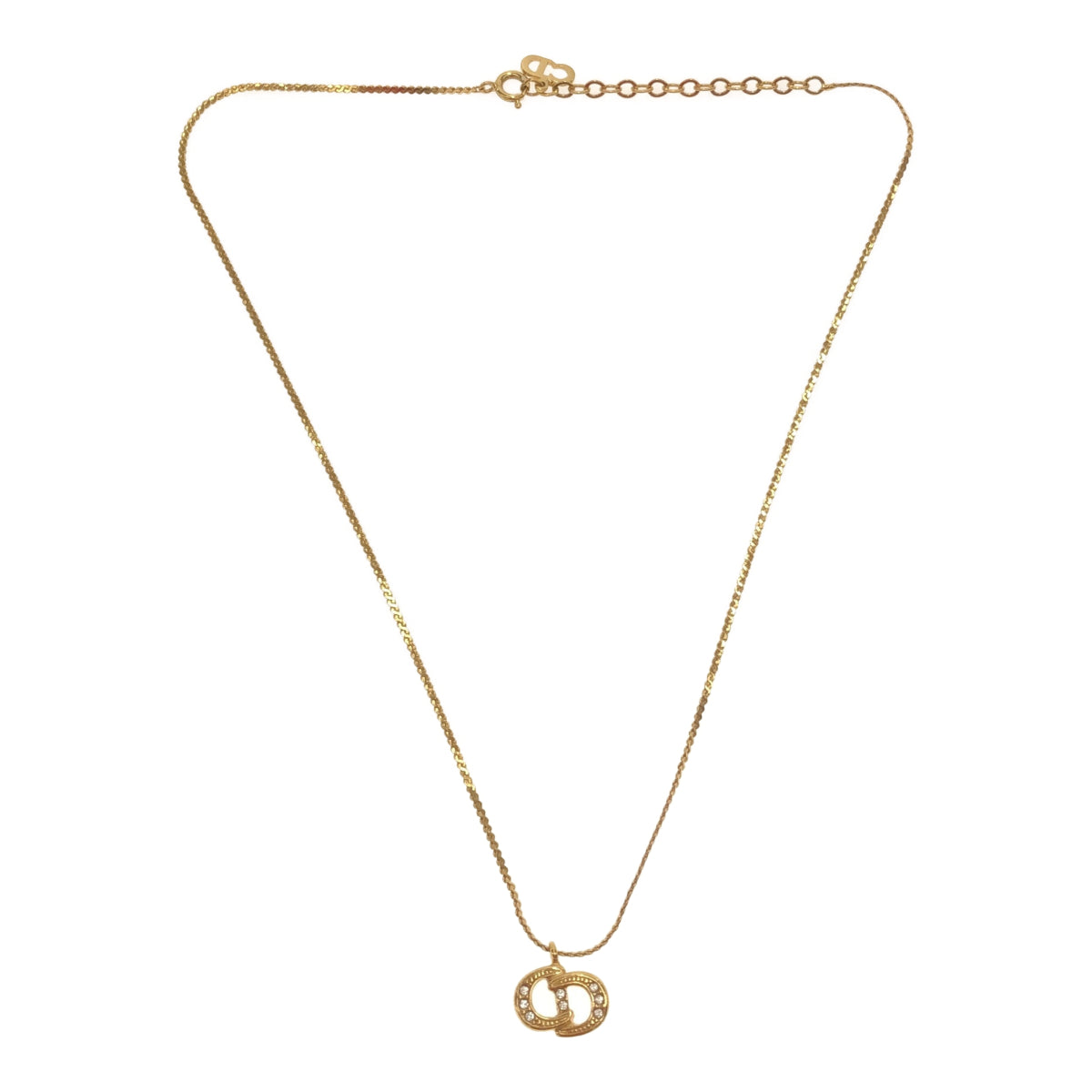 Christian Dior CDロゴ ネックレス