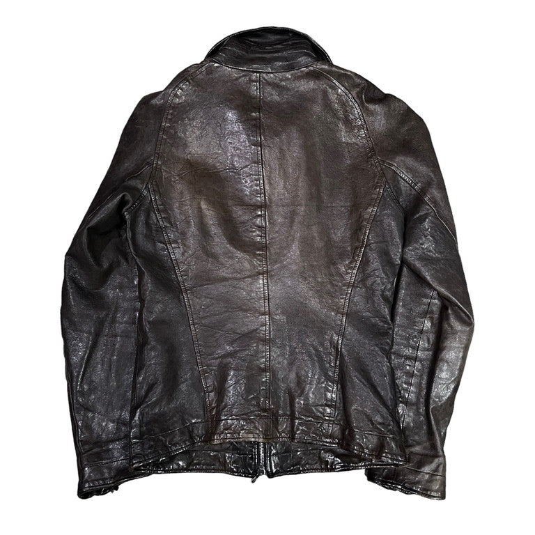 JULIUS 09AW Lamb leather jacket