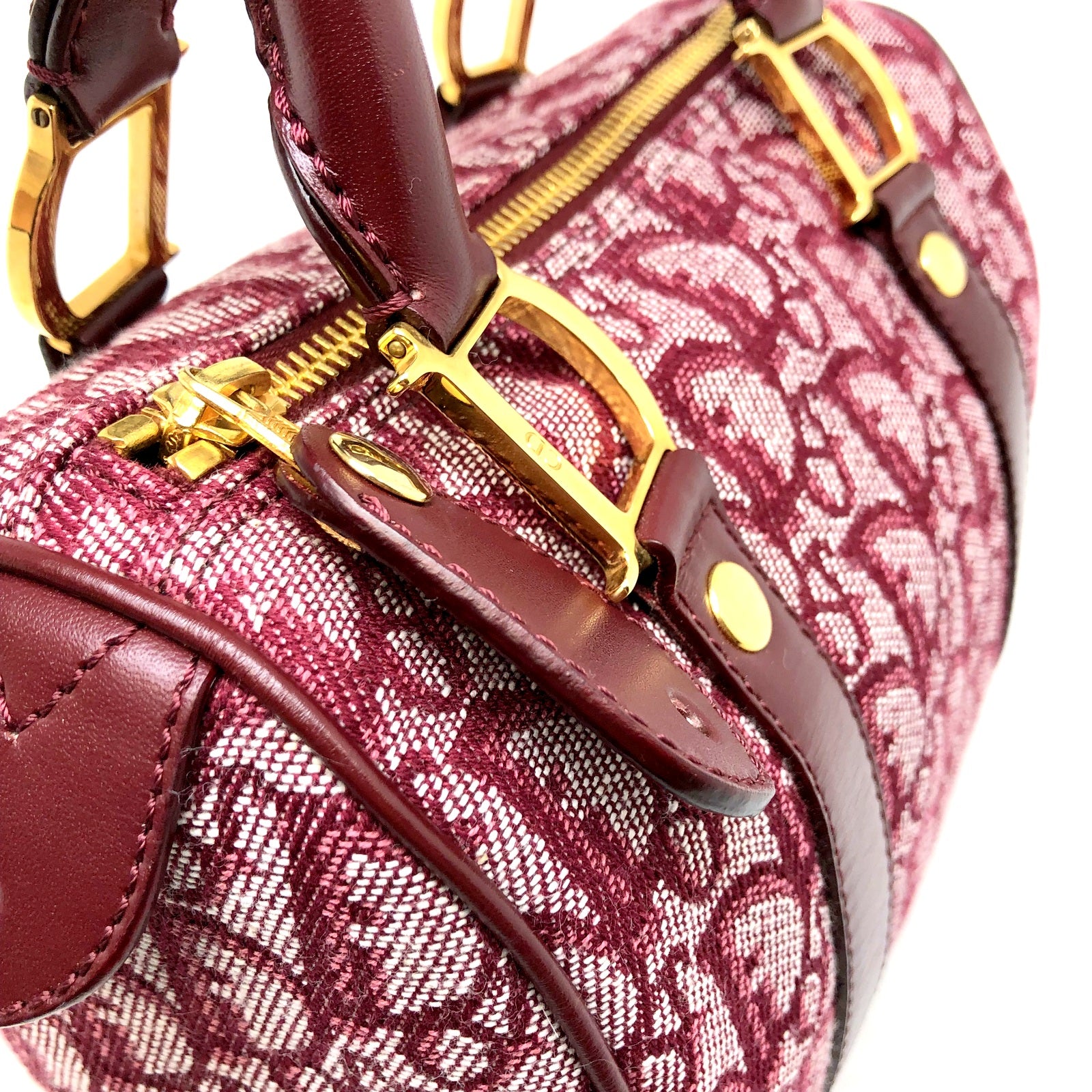 Christian Dior ミニボストンバッグ トロッター